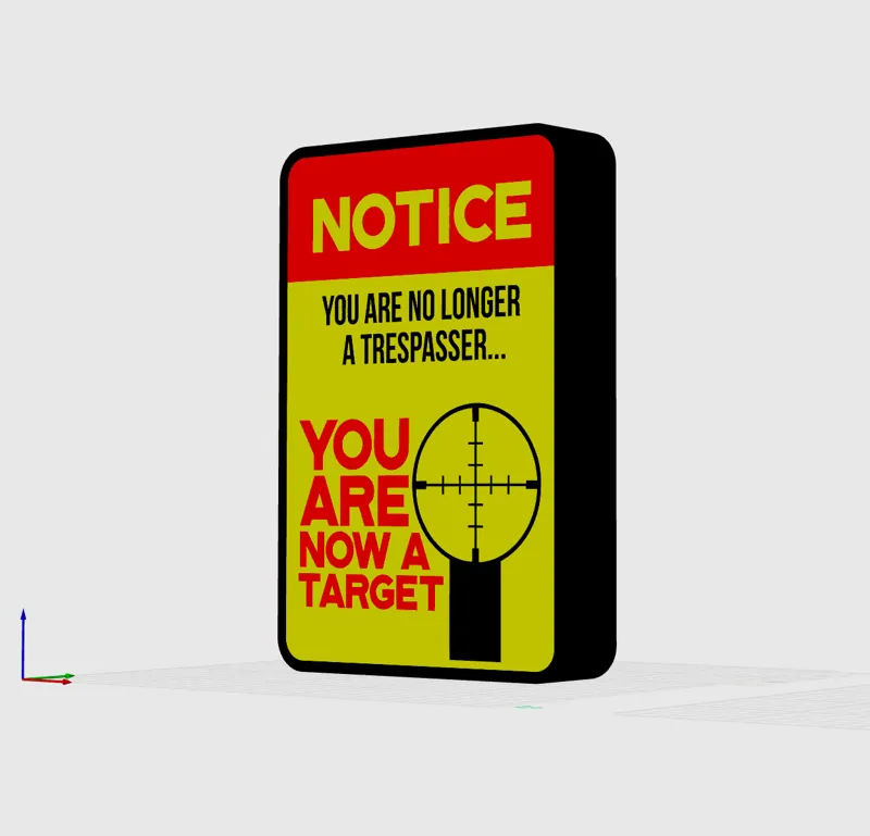 Notice - You are a Target