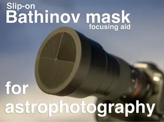 Bahtinov Mask for Astrophotography - Several sizes