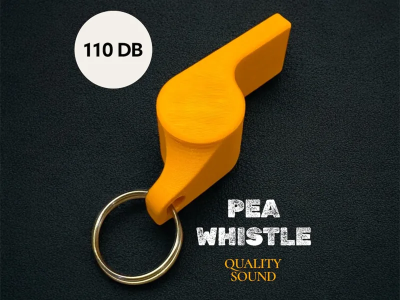 Pea whistle - Classic smooth design