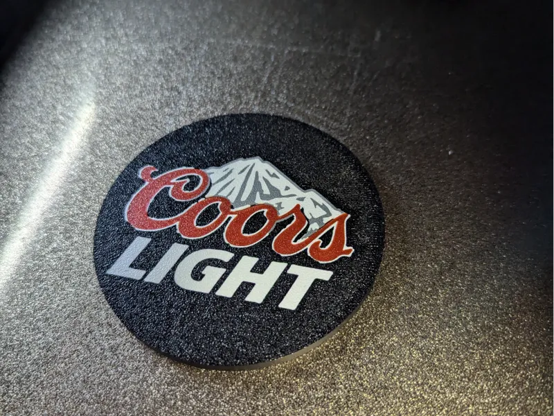 Coors Light Coaster