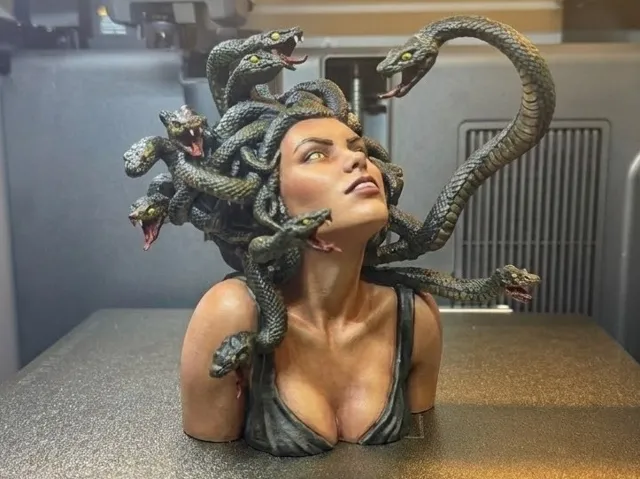 Medusa's Serpentine Jewelry Holder