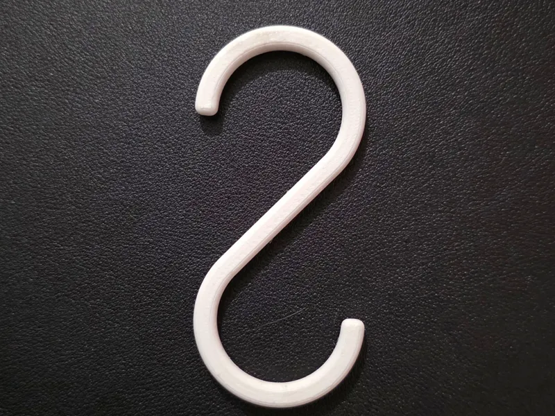 Ganci a S in 4 Taglie Ottimizzati PETG