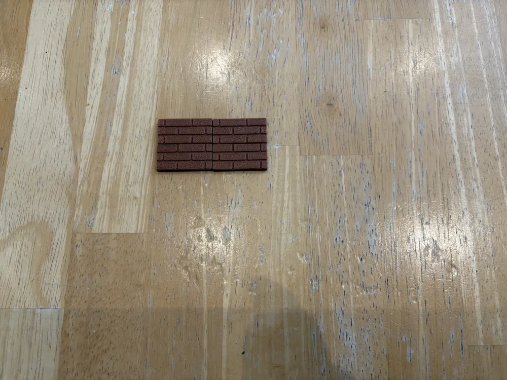 Brick Compatible 2x4 Brick Pattern Tile by Fun&FunctionalMakerWorld ...