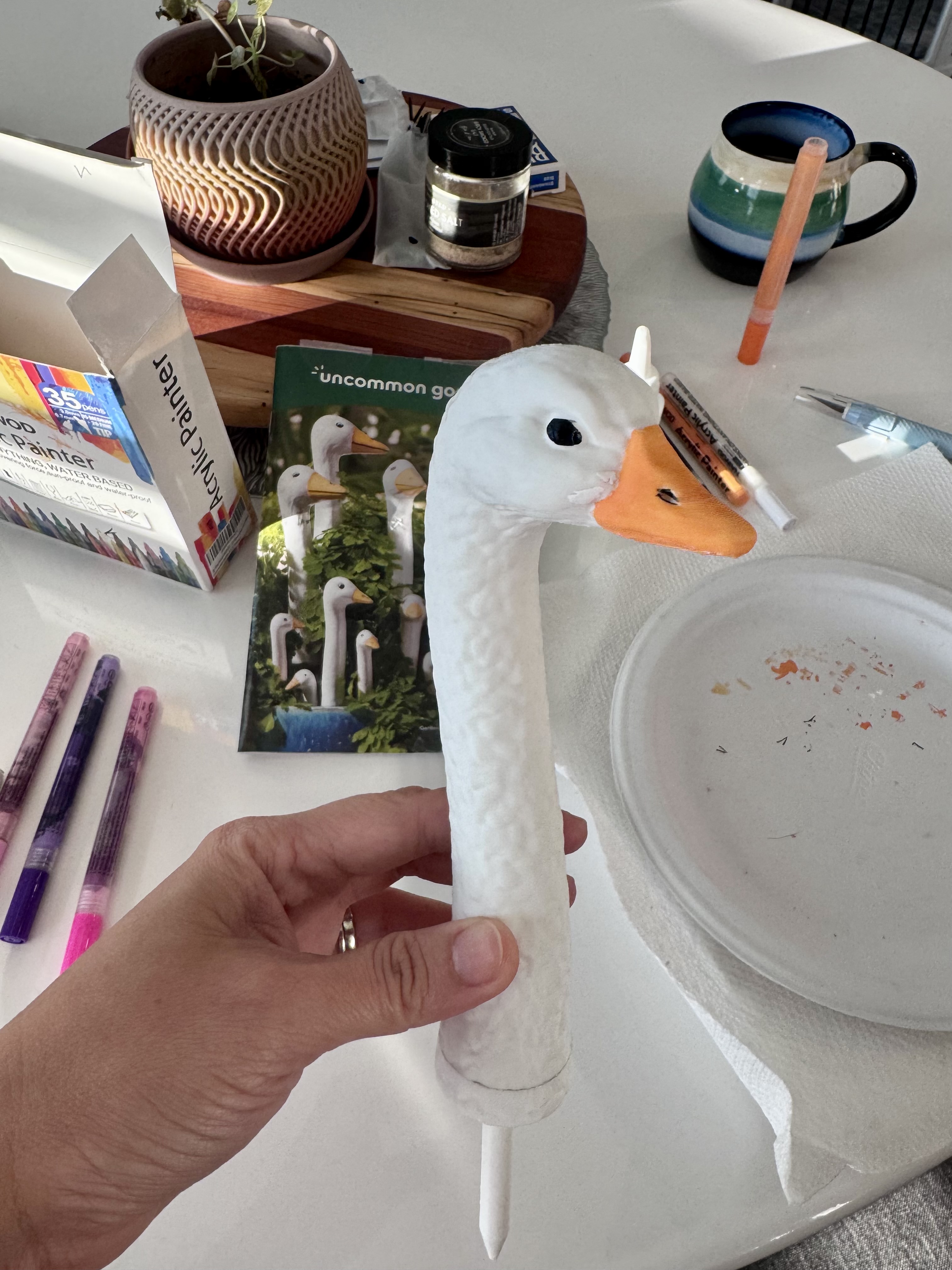 Miniatura 2 do modelo 3D Goose stake