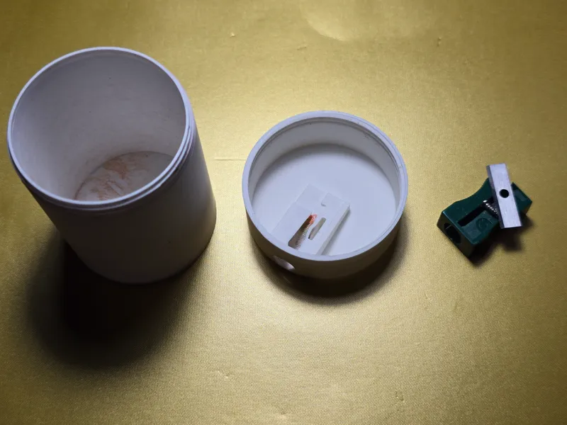 Pencil and crayon sharpener box