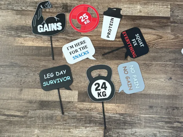 Photo corner party props