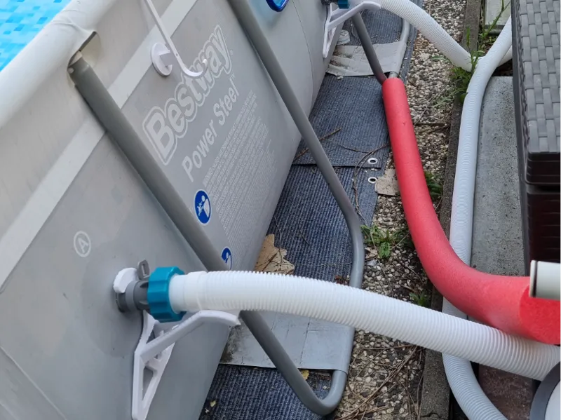 Intex / bestway pool hose - NO DISMANTLING