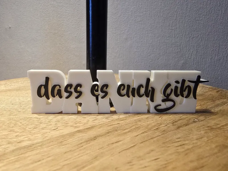 Danke, dass es euch gibt
