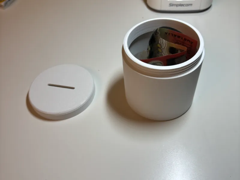Australian Coins & Notes Piggy Bank