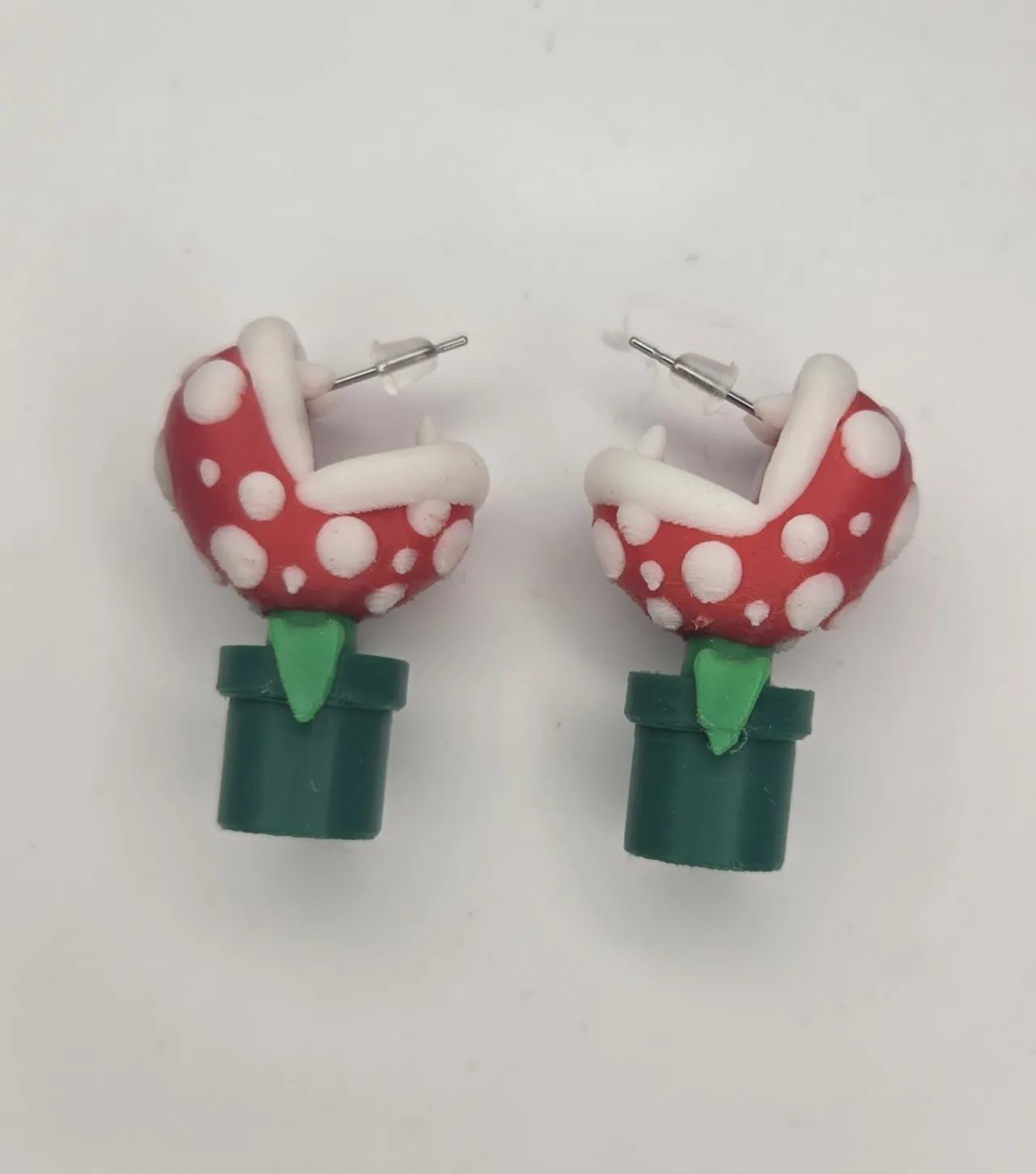Piranha Plant Chomper Earrings view 4