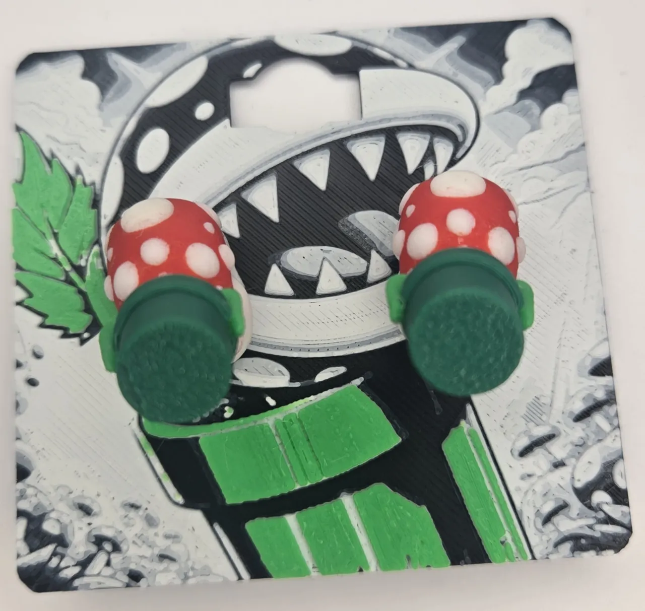 Piranha Plant Chomper Earrings view 2