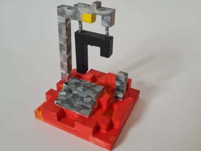 Miniature Minecraft Ruined Portal