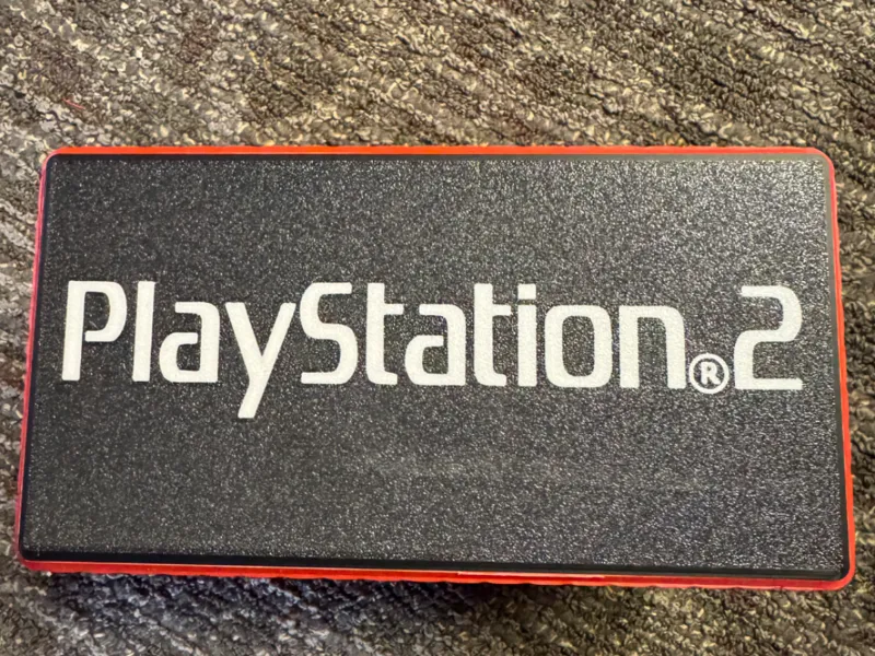 PlayStation 2 Label for Cable Cap System