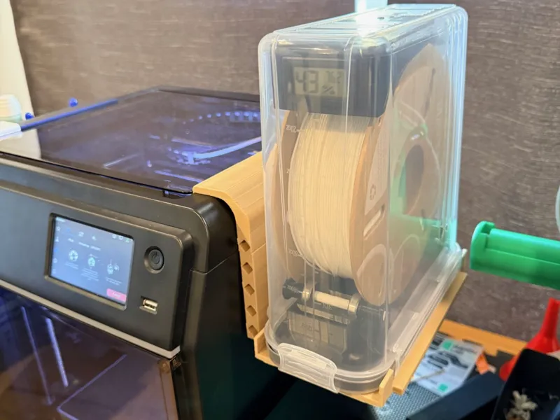Flashforge Polydryer Cereal Container side shelf