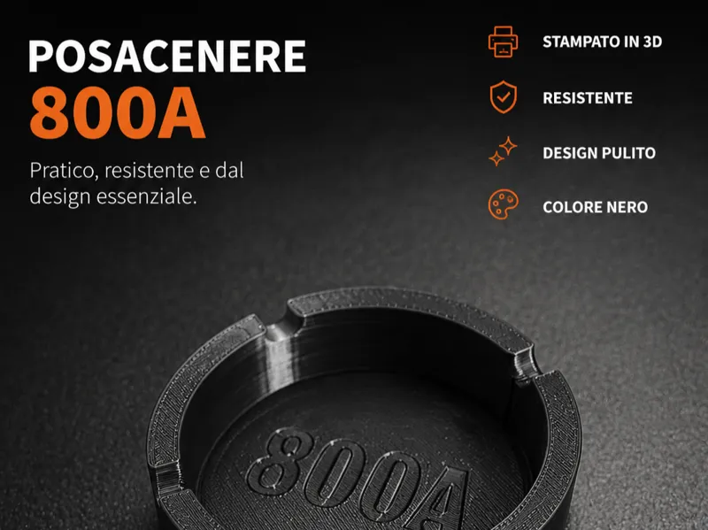POSACENERE 800A