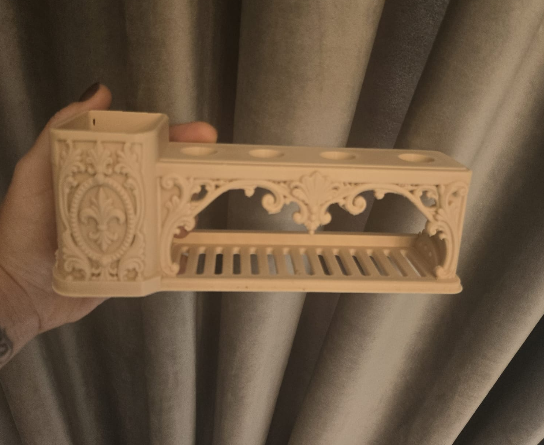 Elegant Toothbrush & Toothpaste Holder - 1