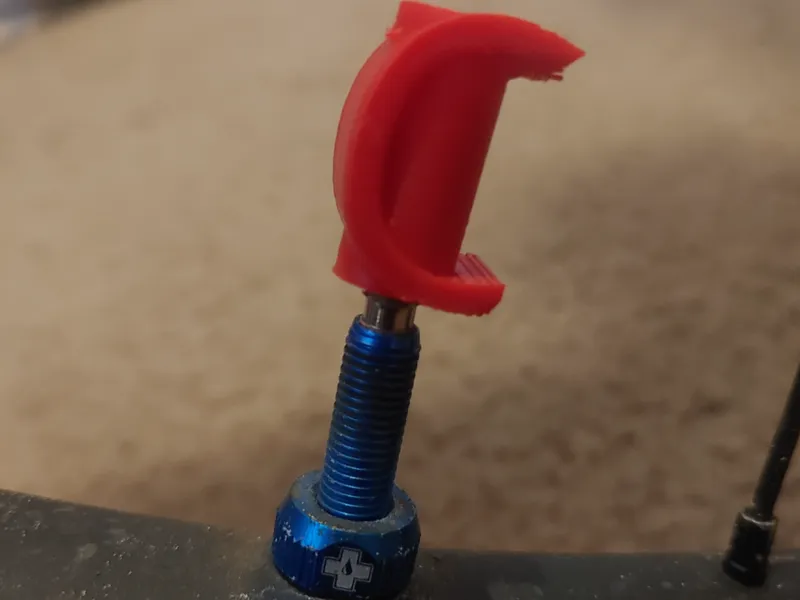 Letter C Valve Cap