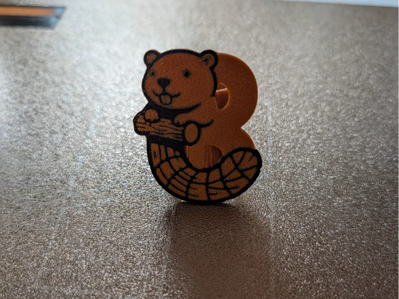 Beaver scout woggle