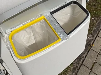 Fendt Caravan Mülleimer Trennung (A1Mini druckbar)