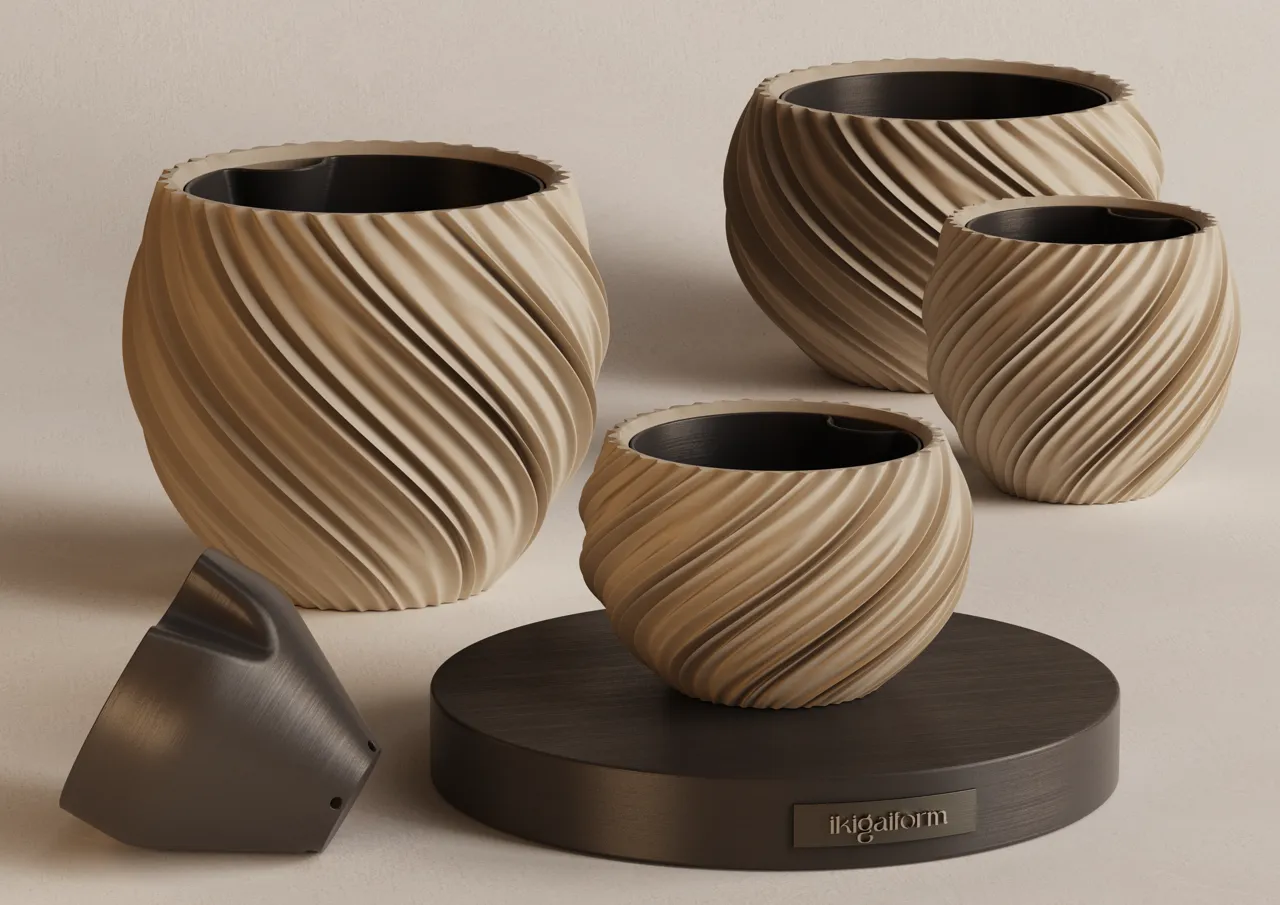 Aya Collection — Self-Watering Pots & Planters view 2