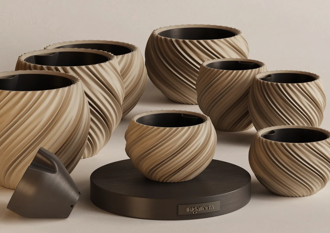 Aya Collection — Self-Watering Pots & Planters view 3