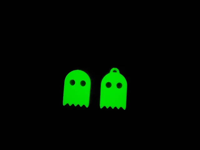 Halloween KEYCHAIN/ Earring Ghost