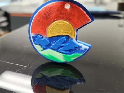 colorado keychain