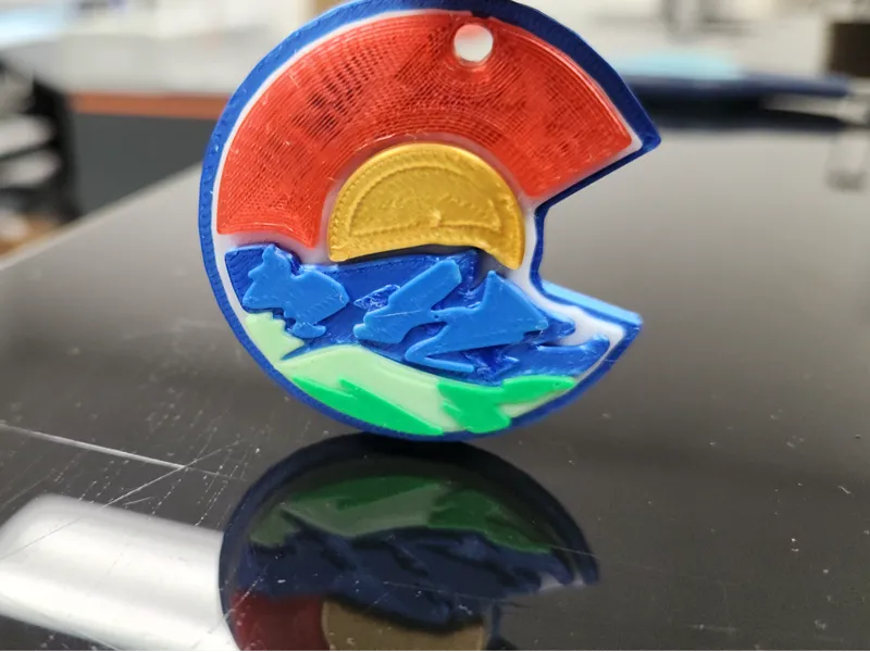 colorado keychain