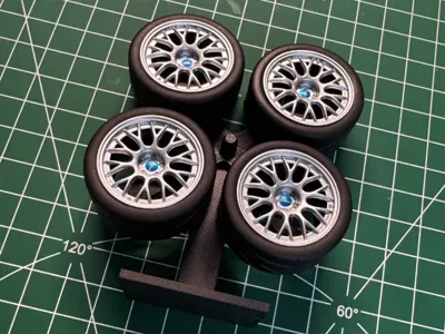 Wheel Display Stand for Kraemo Model Cars