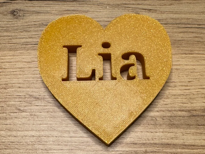 Pendentif cœur Lia