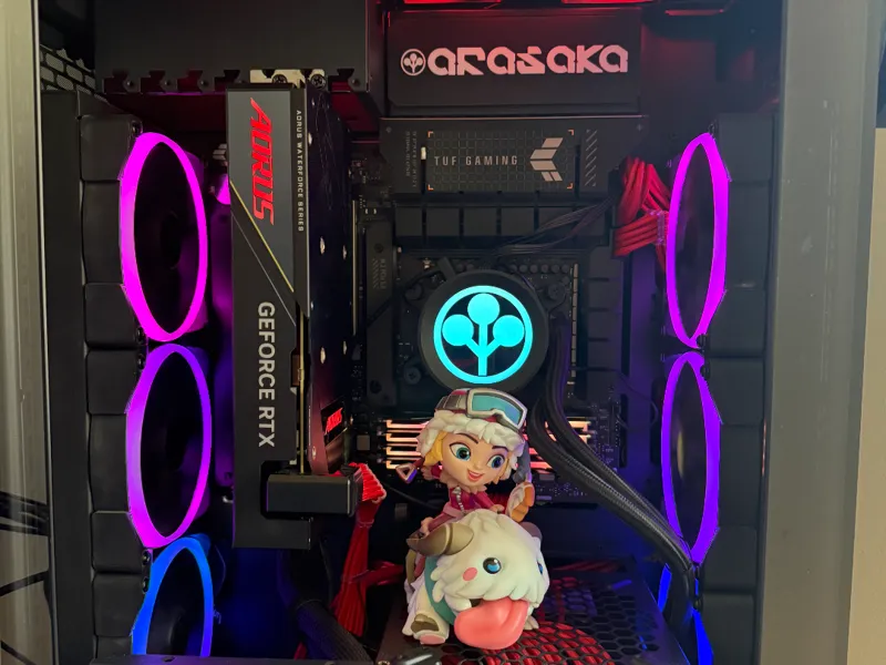 ThermalTake Tower 600 Arasaka logo plate