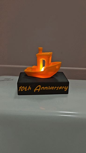 3DBenchy edizione candela