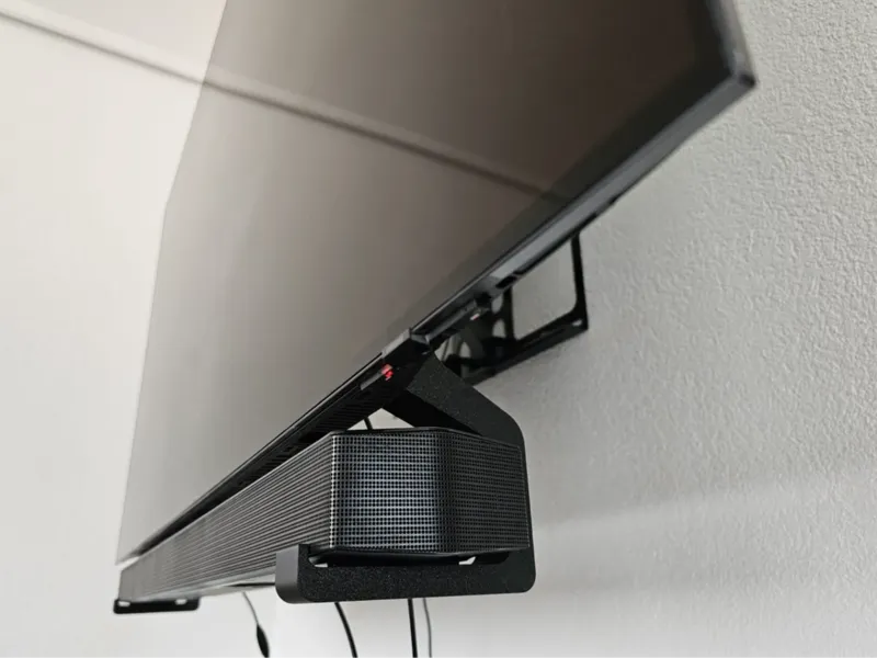Samsung Soundbar HW-B750D und Remote an Samsung TV