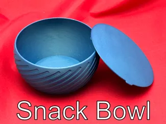 Snack Bowl with Lid