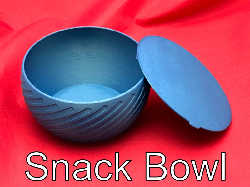 Snack Bowl with Lid