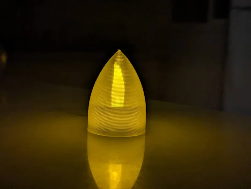 Cone Lamp for LED Tea Light