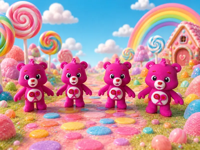 Lollipop carebear articulating 