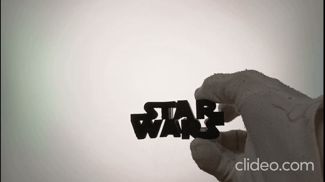 Star Wars Flip Text