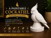 Cockatiel Figurine - Standard 0.20 mm