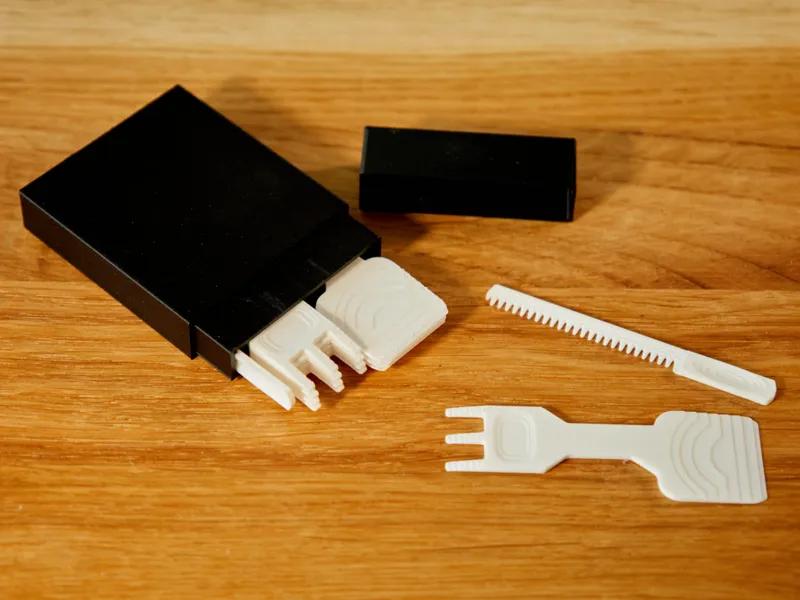 Pommespieker & Eislöffel - French Fry Skewer Spoon
