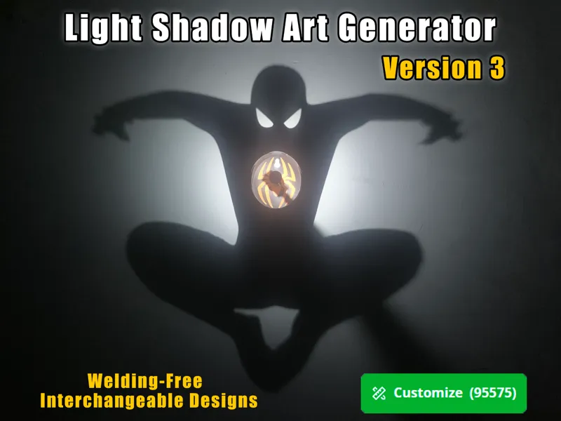Light Shadow Art Generator (Version 3)