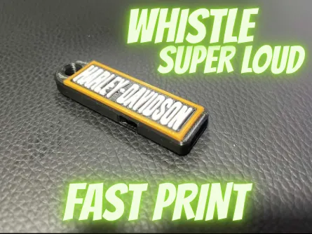 Harley Davidson Whistle super loud - Free 3D Print Model - MakerWorld