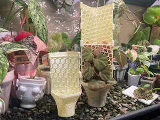 Ultimate Self Watering Pot + Moss Pole Modular