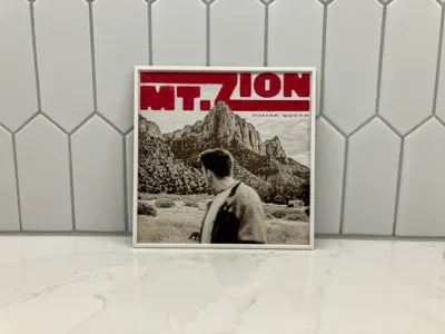 Josiah Queen: Mt. Zion Album Cover HueForge