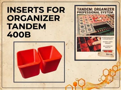 Insert for Organizer Tandem 400B