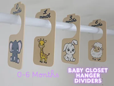 Baby Clothes Hanger Dividers