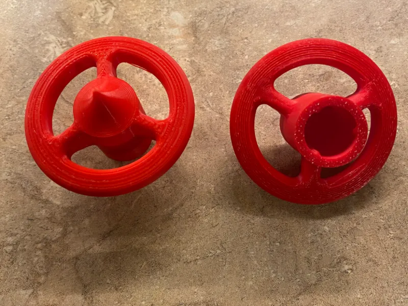 Spinning Top for "High Speed Propeller Launcher"
