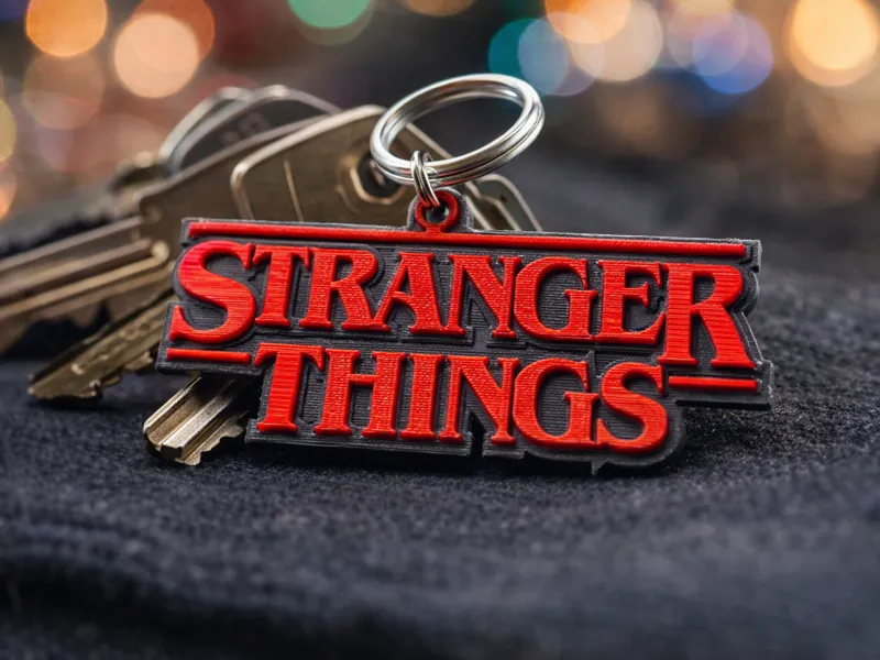 Stranger Things keychain