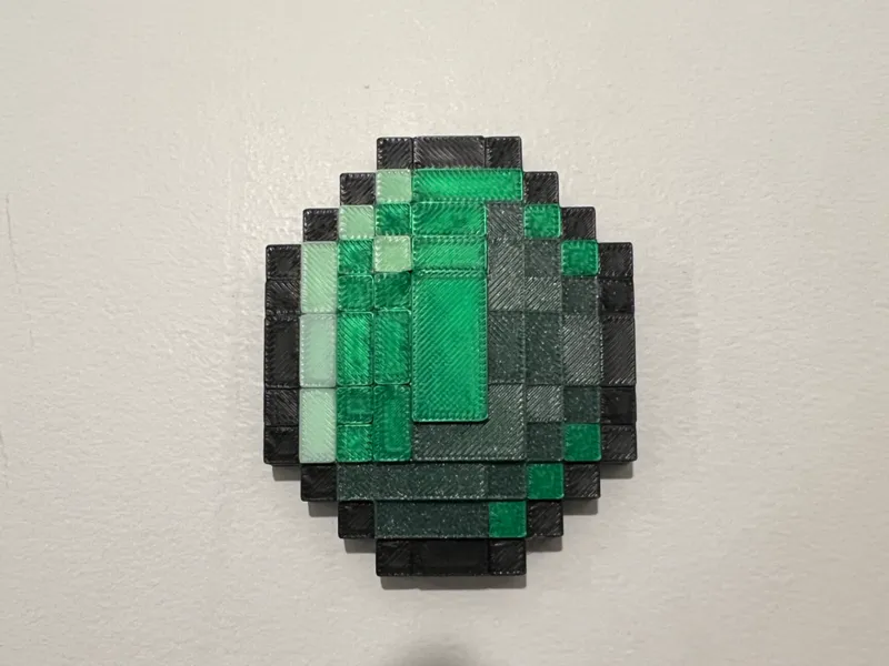 Minecraft Emerald Prop