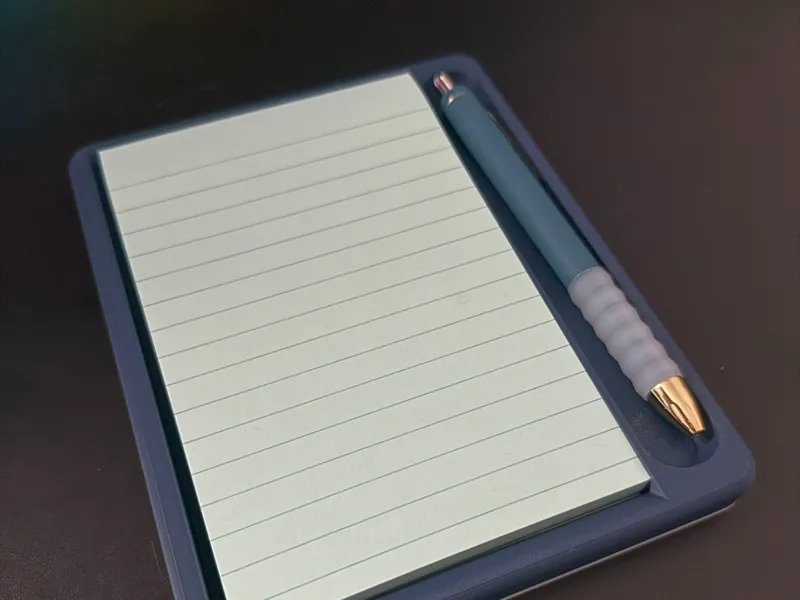 Post It Notepad Desk Organizer